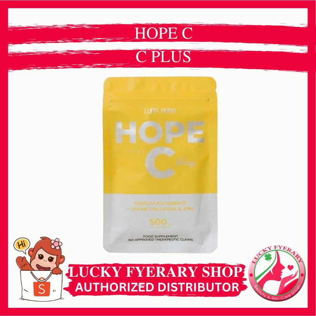 LUNA AURA HOPE GLOW HOPE GLOW JAPAN GLUTATHIONE SKIN PRO HOPE C