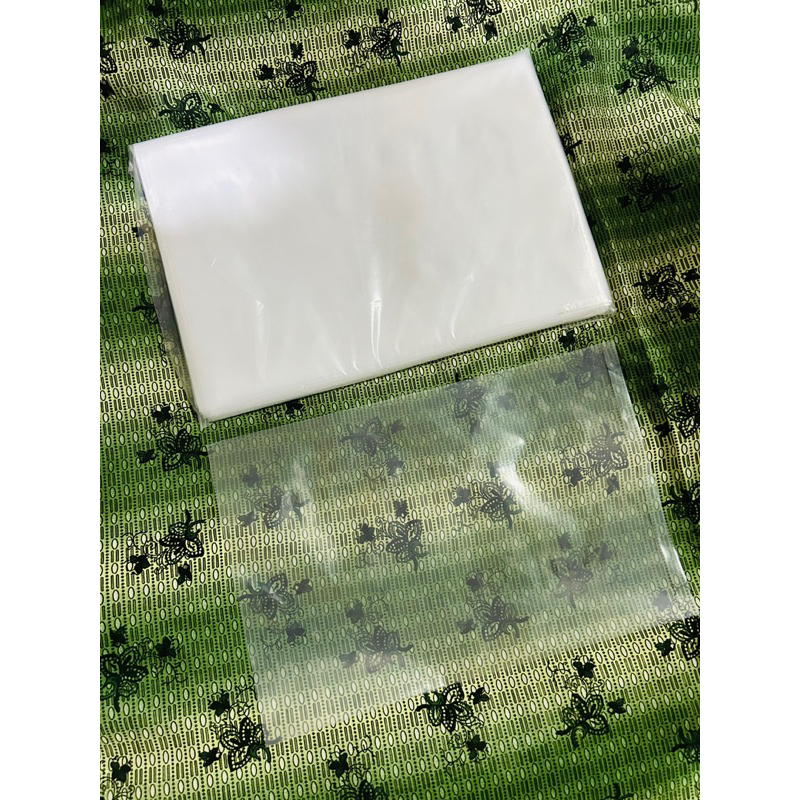 PE Clear Plastic Bag 8x12 Good For 1 Kilo Marinated Frozen Meat