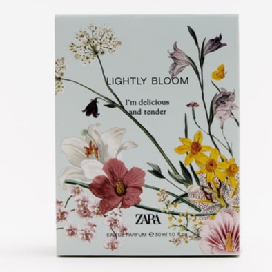 ZARA NUDE COLLECTION EDP NUDE BOUQUET LIGHTLY BLOOM FIELDS AT