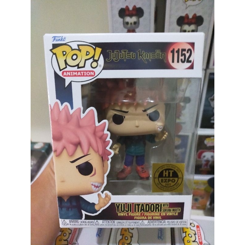 Funko POP Yuji Itadori With Sukuna Mouth HT Expo 2022 Exclusive