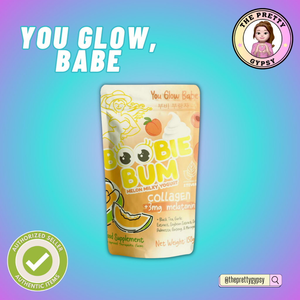 Boobie Bum Melon Milky Yogurt Collagen By You Glow Babe Shopee