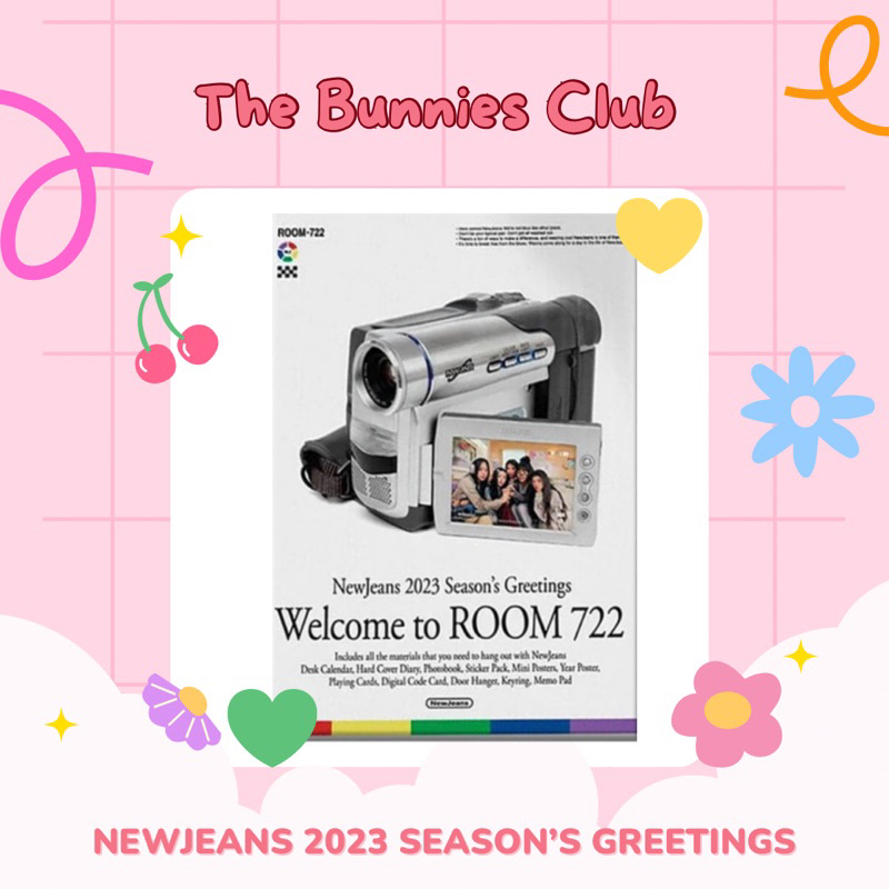 NEWJEANS 2023 Seasons Greetings Welcome To Room 722 Shopee Philippines