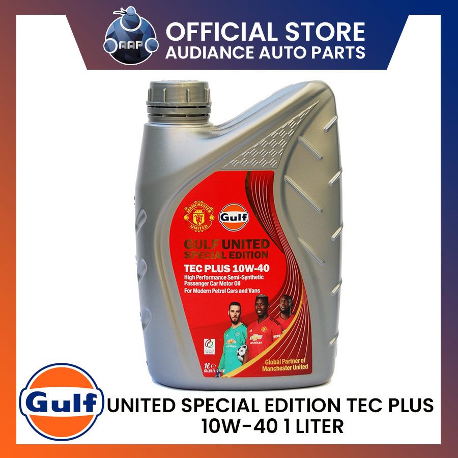 ORIGINAL GULF UNITED SPECIAL EDITION TEC PLUS 10W 40 1 Liter Shopee