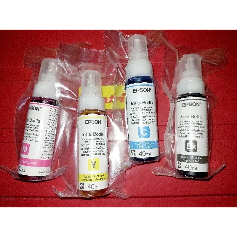 Epson Ink Original Dye Ink CMYK SET Shopee Philippines