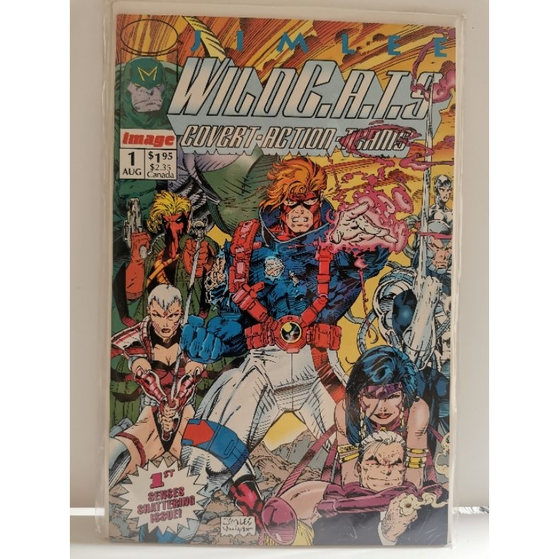 Jim Lee S Wildcats Wild Covert Action Team 1 WildC A T S Image