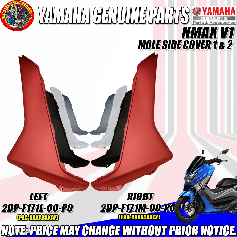 Nmax V Mole Side Cover Ygp Genuine Dp F L Dp F M