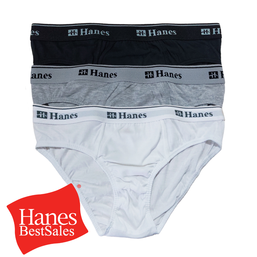 Hanes Set Of Hipster Bikini Brief For Men Shopee Philippines