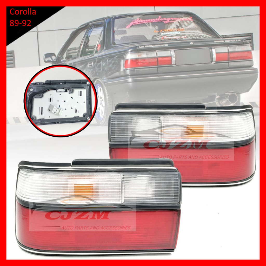 TOYOTA COROLLA SMALL BODY TAIL LIGHT LAMP EE90 AE92 1989 1992 Shopee