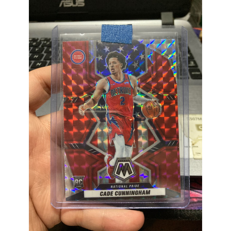 Nba Panini Mosaic Basketball Red Prizm National Pride Cade