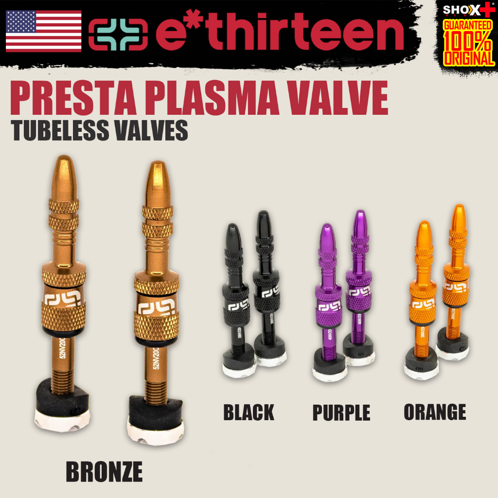 E Thirteen Presta Quick Fill Plasma Valve Pair Bike Mtb Ethirteen E