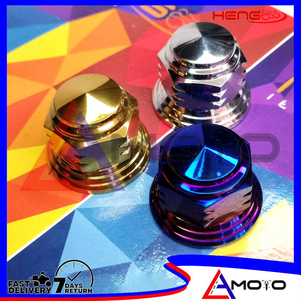 Per Pc Heng Stainless Rear Nut Mio Nmax Click Aerox Pcx Adv