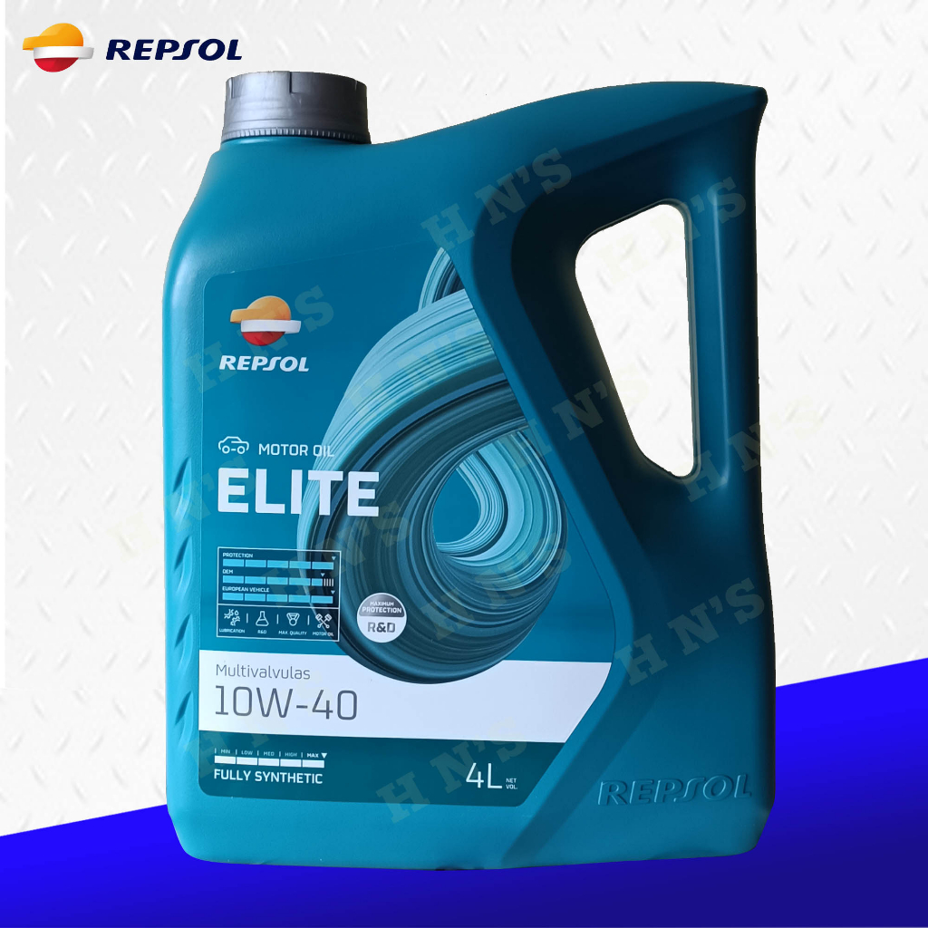 Repsol Elite Multivalvulas W Fully Synthetic Motor Oil L For Gas