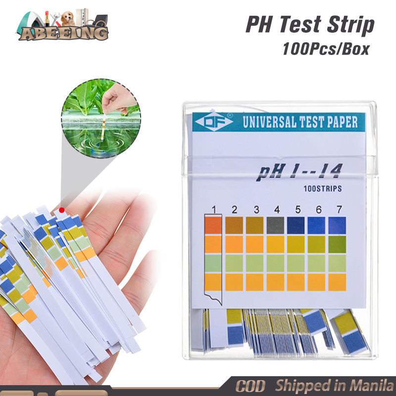 Pcs Boxph Strips Plastic Ph Test Paper Strips Universal Ph For