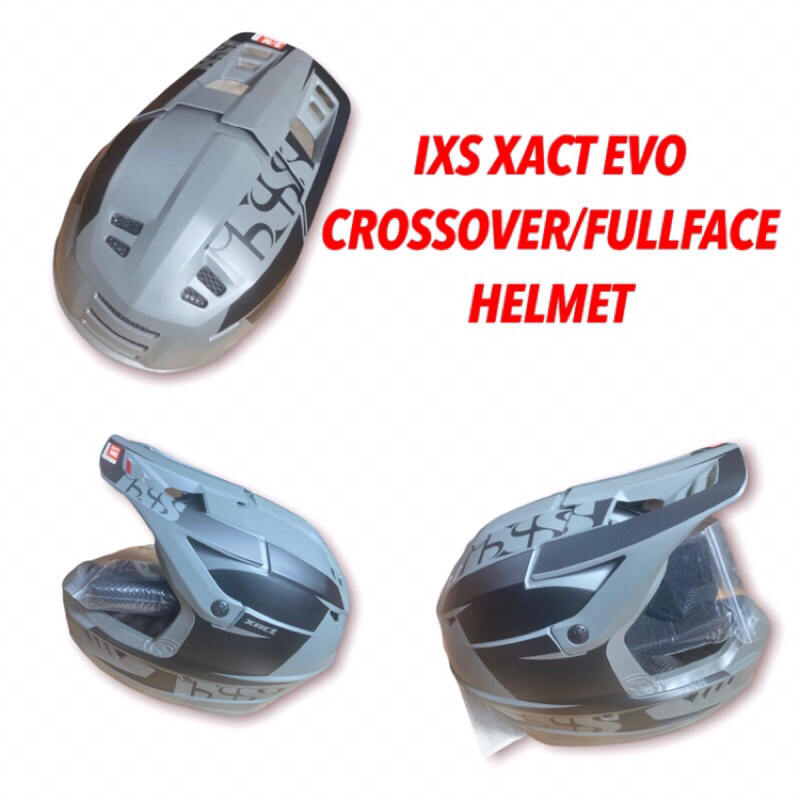 Ixs Xact Evo Crossover Fullface Helmet Shopee Philippines