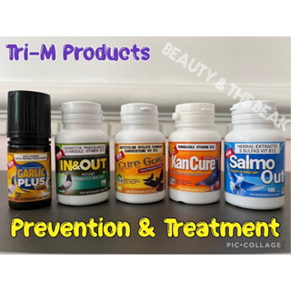 Tri M Cure Gold 100 Caps Instand Solution To One Eye Cold Respiratory