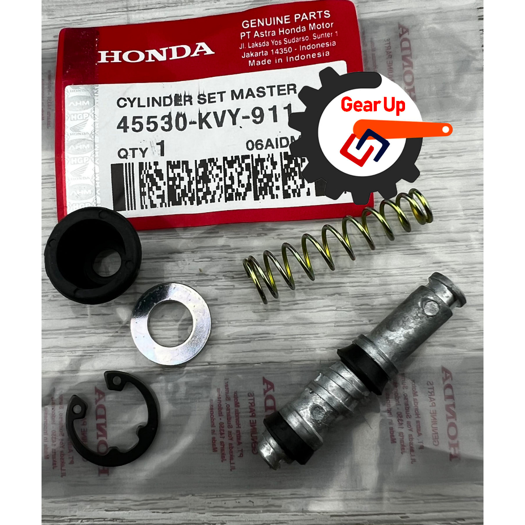 Kvy Honda Cylinder Brake Master Repair Kit Click V Beat Fi