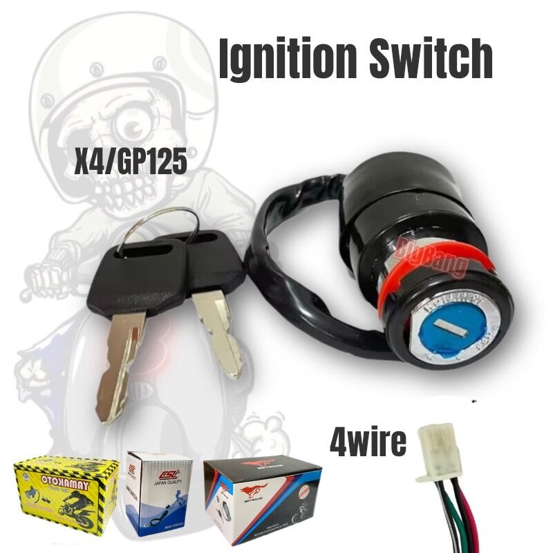 BIGBANG Motorcycle Main Ignition Switch Smash Tmx Barako Rusi 125 Stx