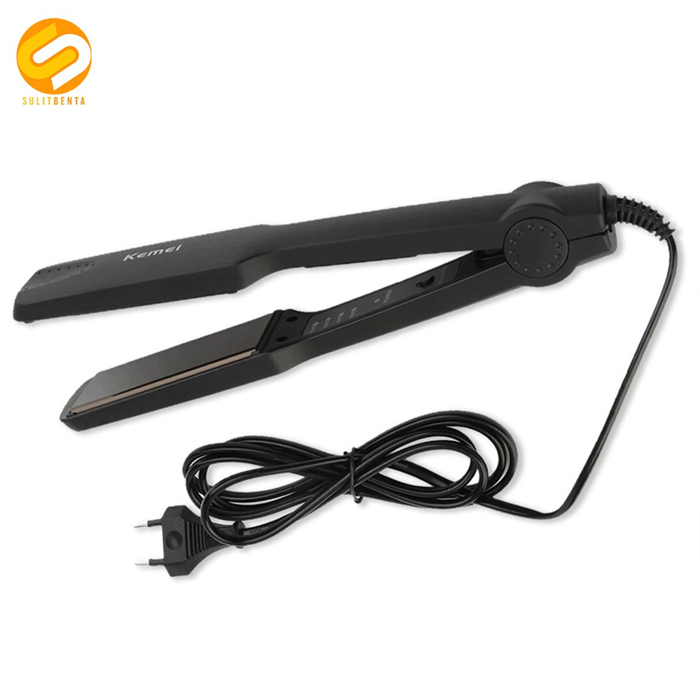 Kemei Flat Iron Straightening Hair Straightener KM 329 Fast Warm