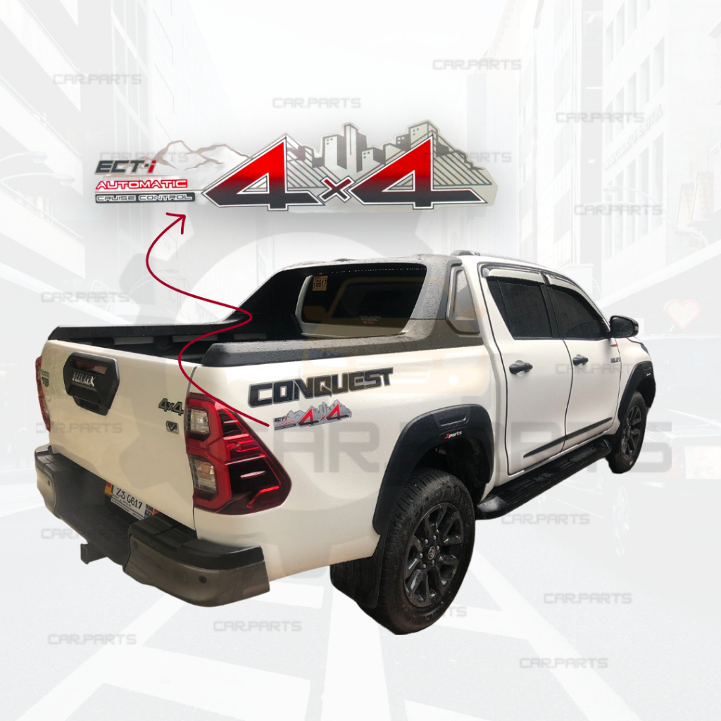 Cp Pc Car X Stickers For Pick Up Toyota Hilux Revo Vigo Auto