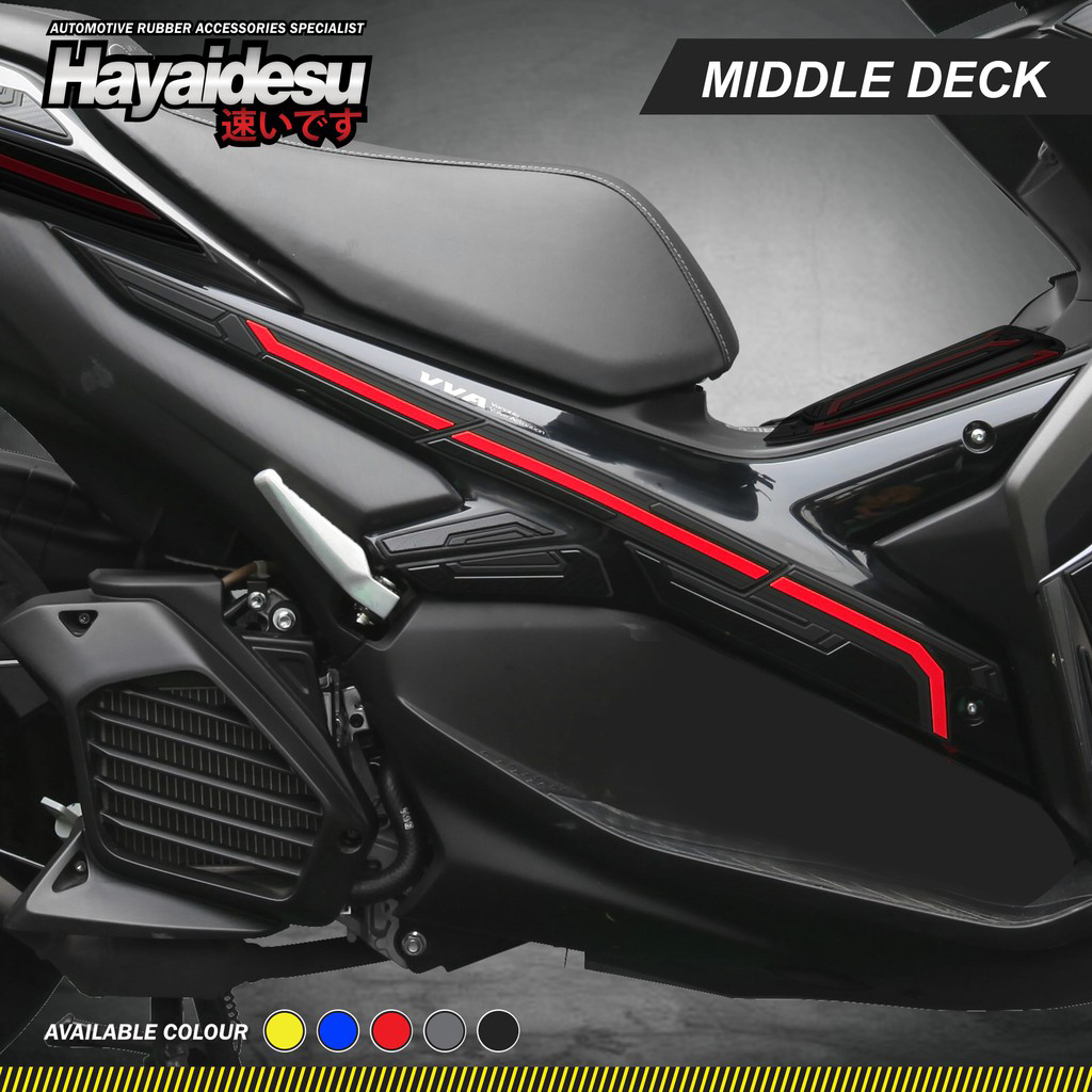 Hayaidesu Middle Deck Body Protector Cover For Yamaha Aerox V2