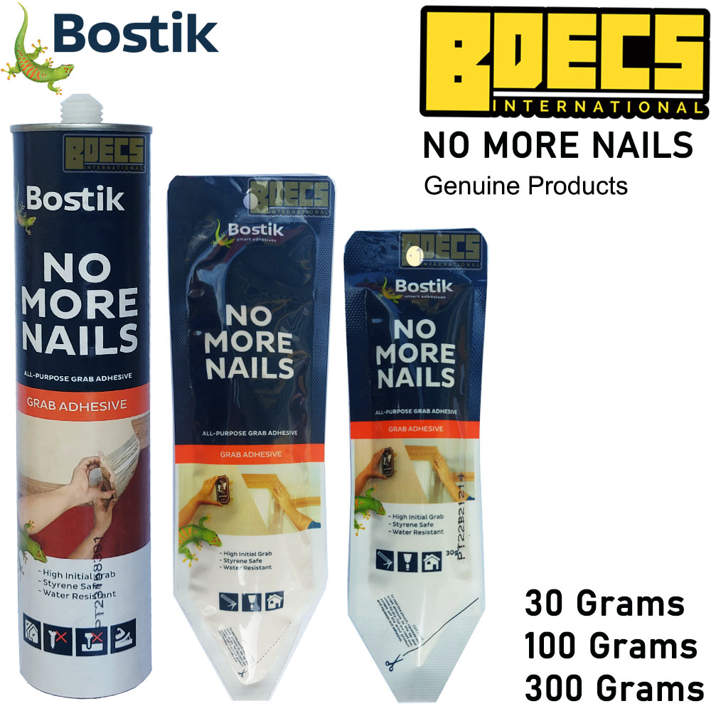 Bostik No More Nails All Purpose Grab Adhesive Original Products I