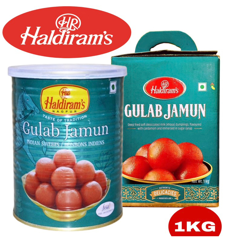 Haldirams Gulab Jamun Popular Sweet Delicious Tasty Dessert Shopee