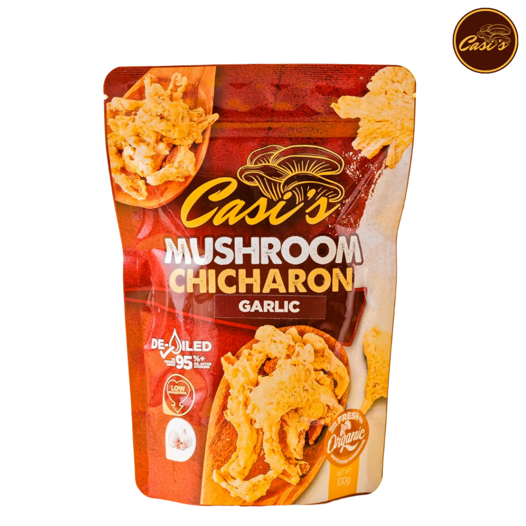 Casi S Mushroom Chicharon G Garlic Flavor Crunchy Guilt Free