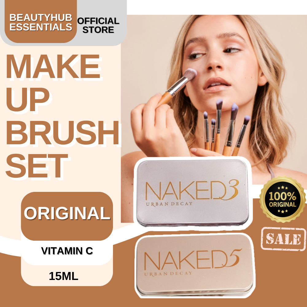 Make Up Brush Set Naked Brush Set Naked Brush Set Professional Makeup Brush Blending Filling