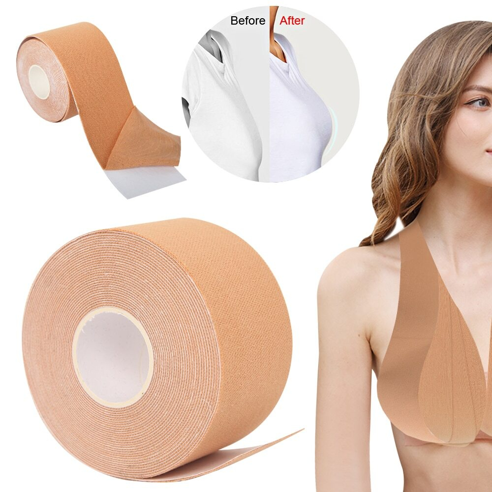 3M Boob Tape Women Breast Lifting Push Up Invisible Bra Nipple Cover 1