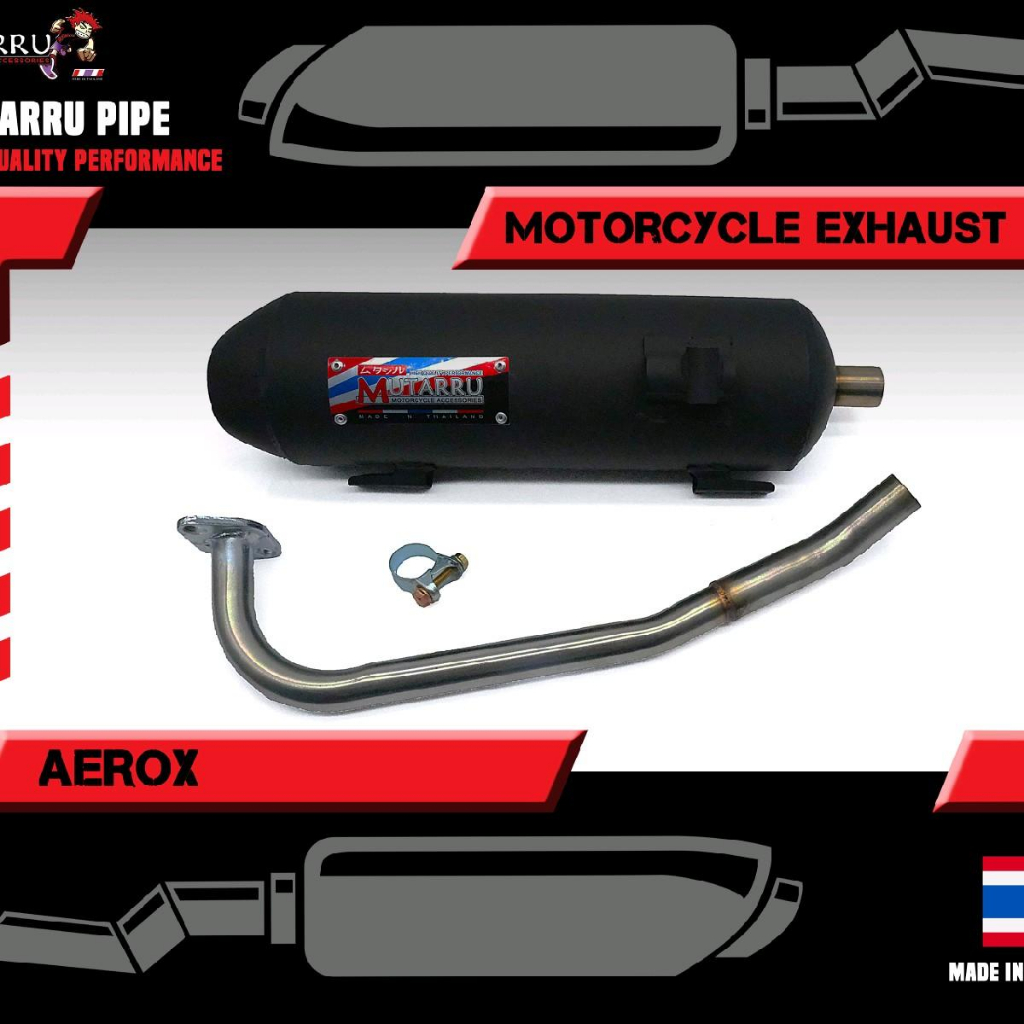 Aerox Mutarru Pipe Exhaust Shopee Philippines