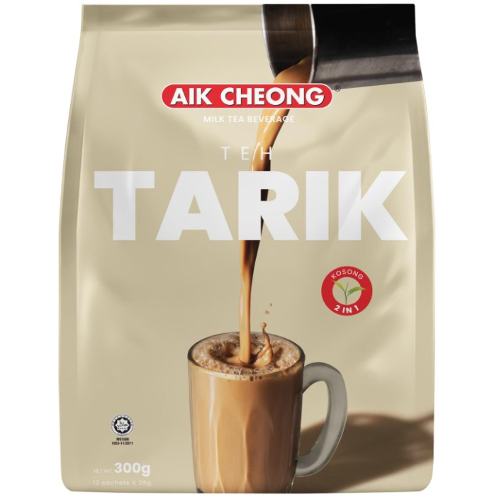 Aik Cheong Teh Tarik Pulled Tea Milk Tea Beverage Sachets