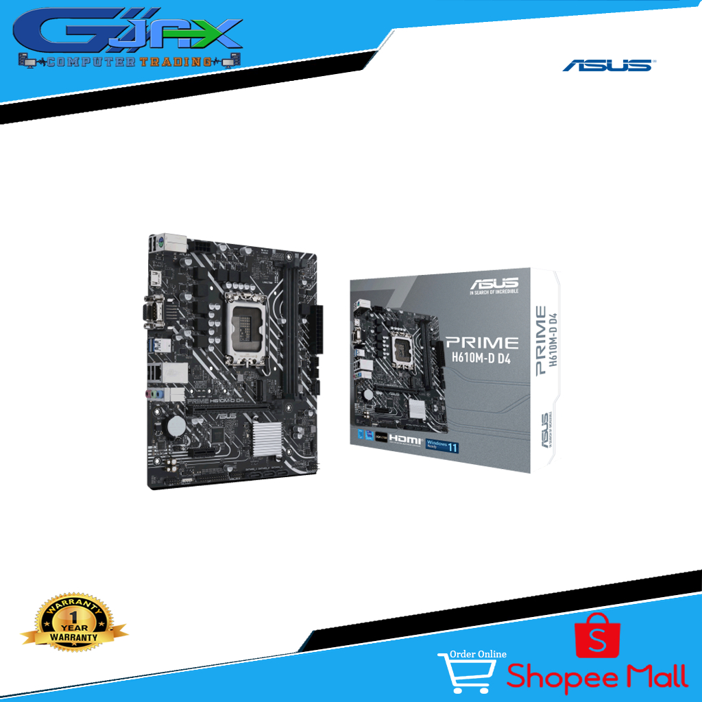 Asus Prime H M D D Intel H Lga Mic Atx Motherboard With