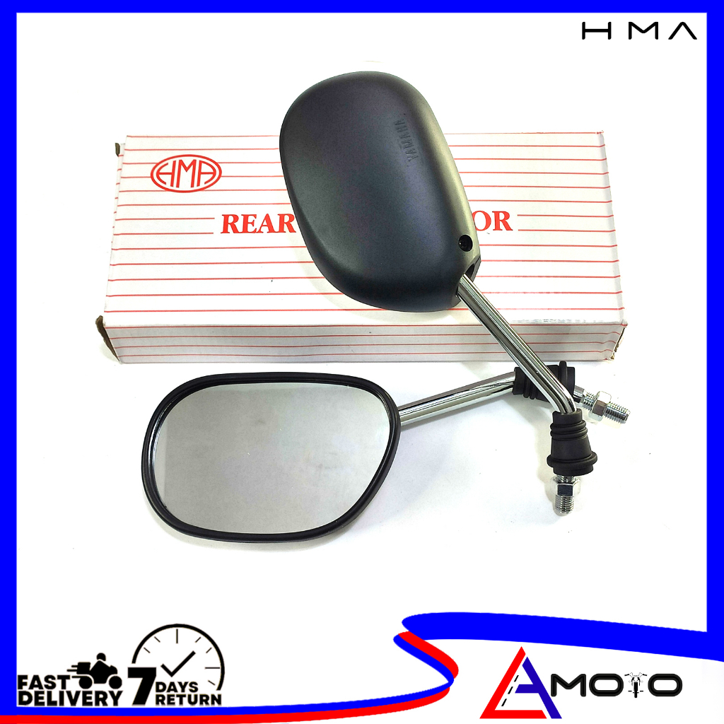 PAIR HMA STOCK SIDE MIRROR HONDA YAMAHA ALL MIO BEAT CLICK