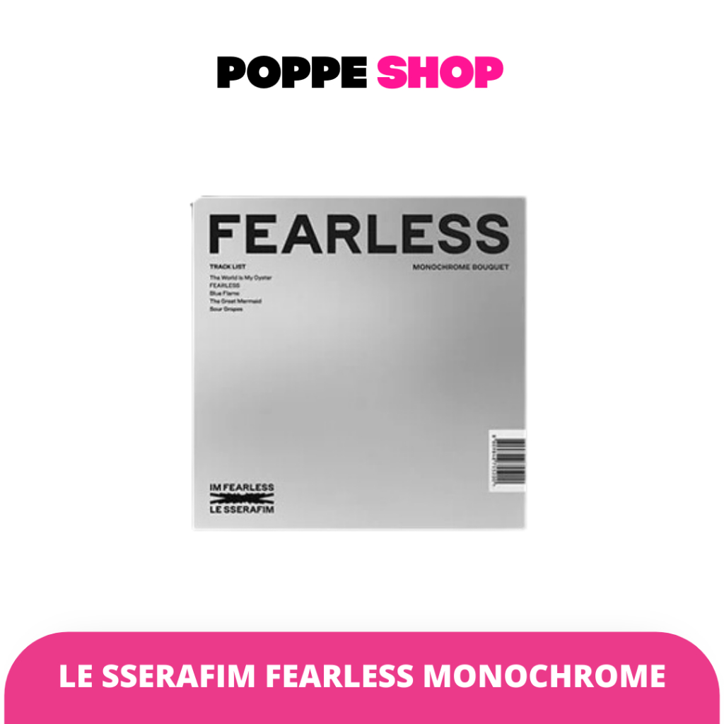 Onhand Le Sserafim St Mini Album Fearless Monochrome Bouquet Ver