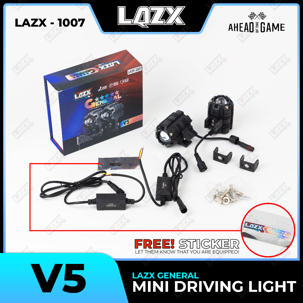 Lazx Mini Driving Light V Shopee Philippines