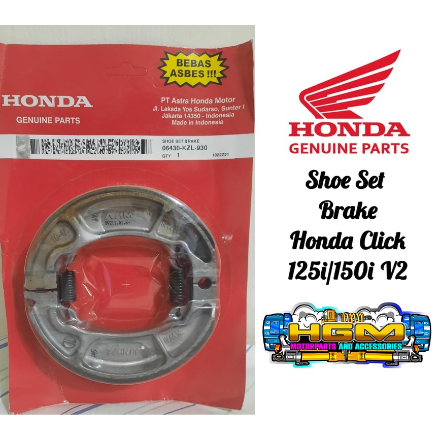 Brake Shoe Honda Click I I V V I V Beat Fi Carb Tmx