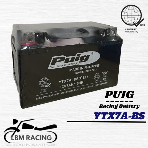 Lbm Racing Motorcycle Suda Leatto Ytx A Bs With Pbs Battery Xr