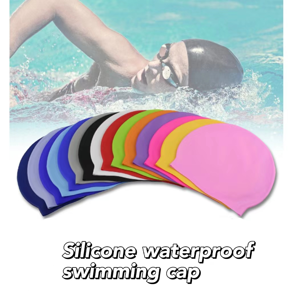 Silicone Waterproof Swimming Cap Unisex Swimming Cap High Quality