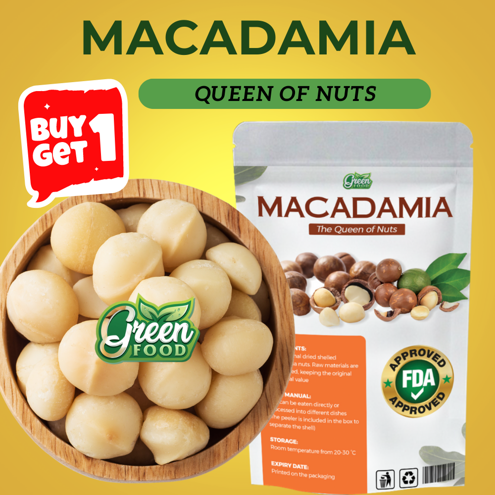 Macadamia Nuts Roasted Macadamia Nuts Ready To Eat Macadamia Nuts Raw