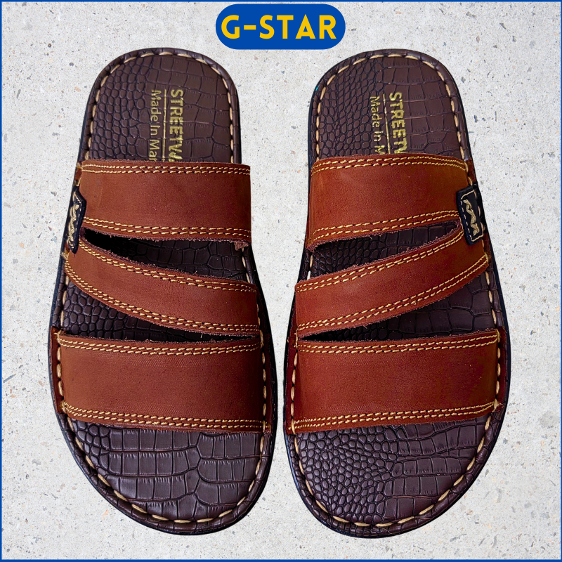 G Star Footwear Marikina Leather Sandals For Men Leather Slippers For