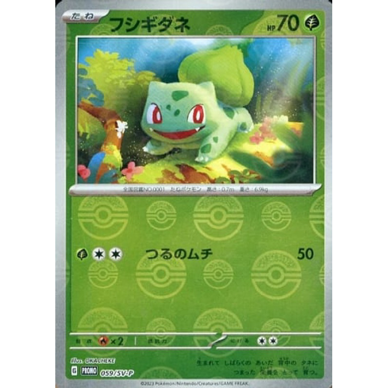 JP Pokemon Card 151 File Set Promo Cards Bulbasaur Squirtle