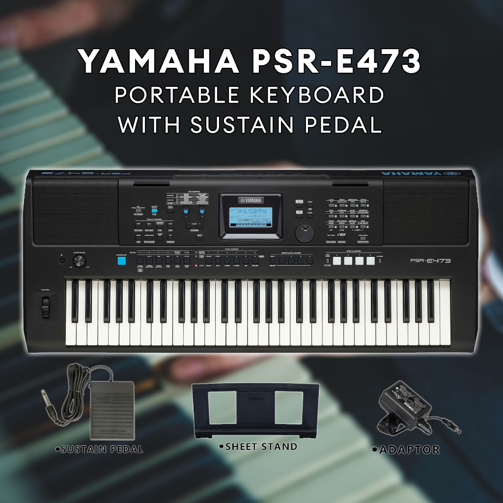 Yamaha Psr E Digital Touch Sensitive Portable Keys Keyboard W