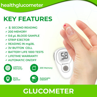 Lifetime Warranty Blood Sugar Test Kit With Pcs Glucose Test Strip