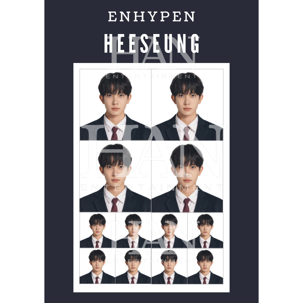 KPOP ID Pictures Set 2x2 1x1 Shopee Philippines