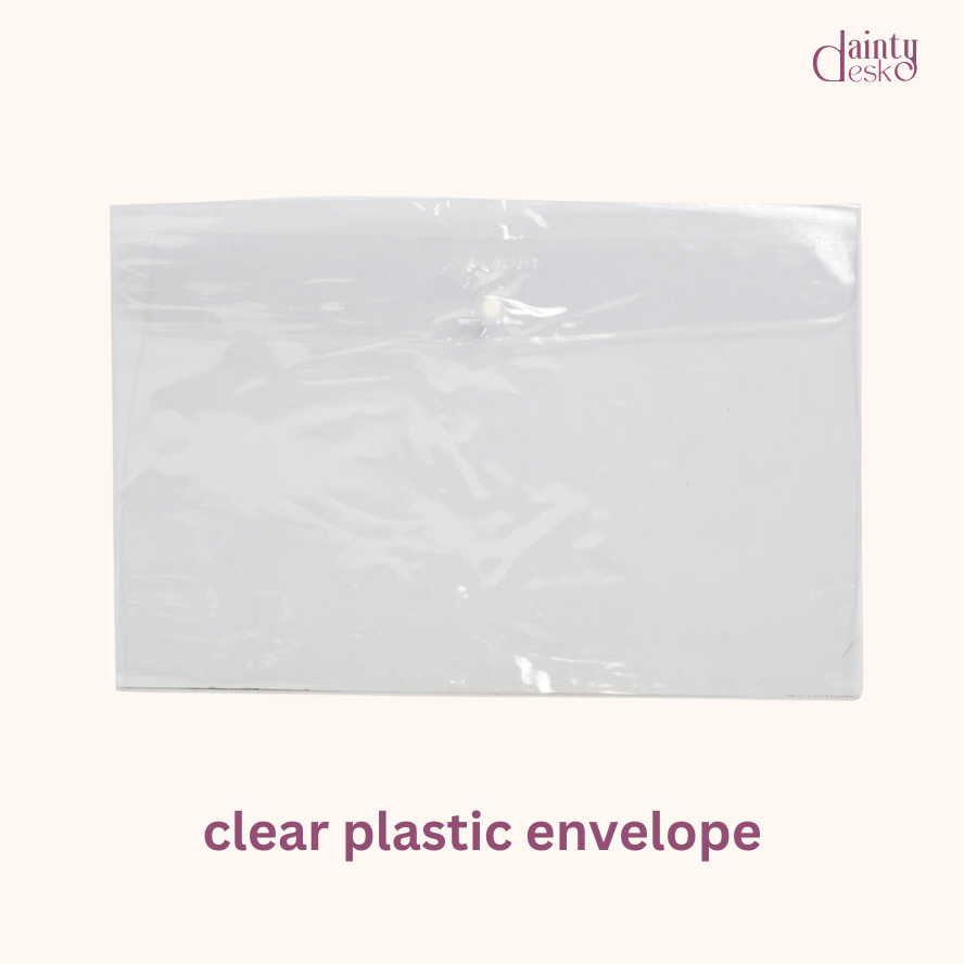 Clear Plastic Envelope Long Shopee Philippines