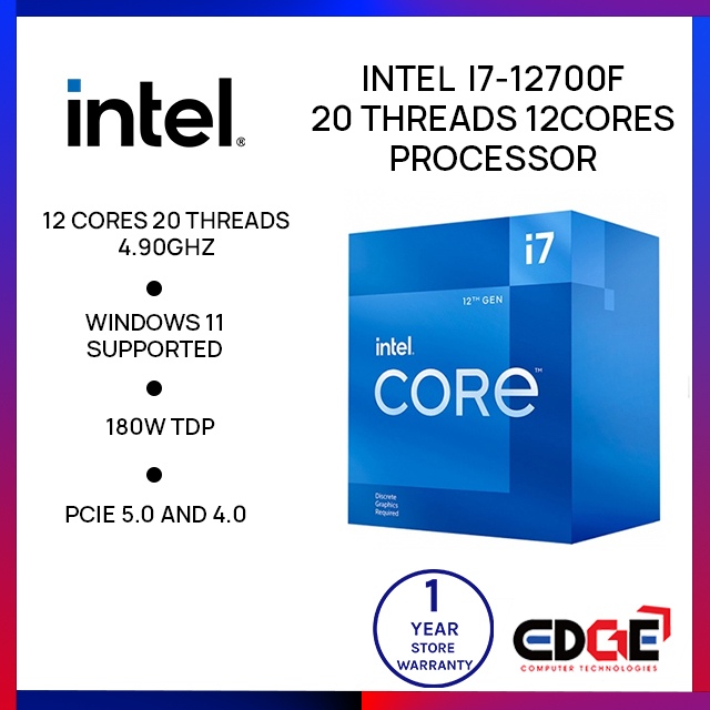 Edge Intel Core I F Cores Threads M Cache Ghz