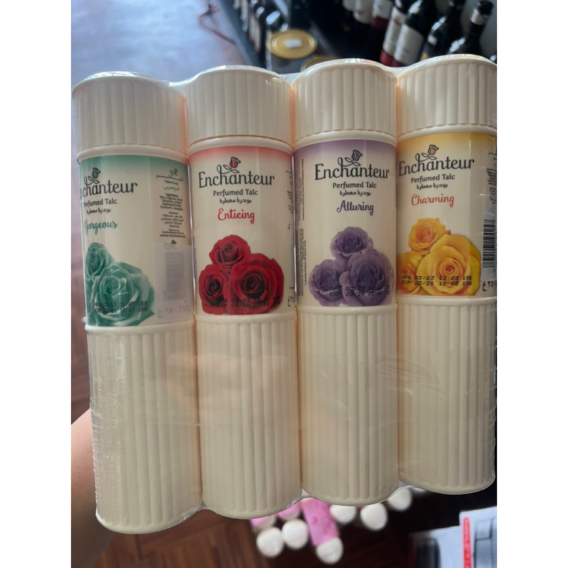 Enchanteur Perfumed Talc Powder Shopee Philippines