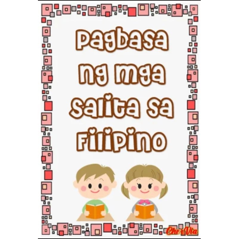 Pagbasa Ng Mga Salita Sa Filipino Pages Free Bookbind Shopee Philippines