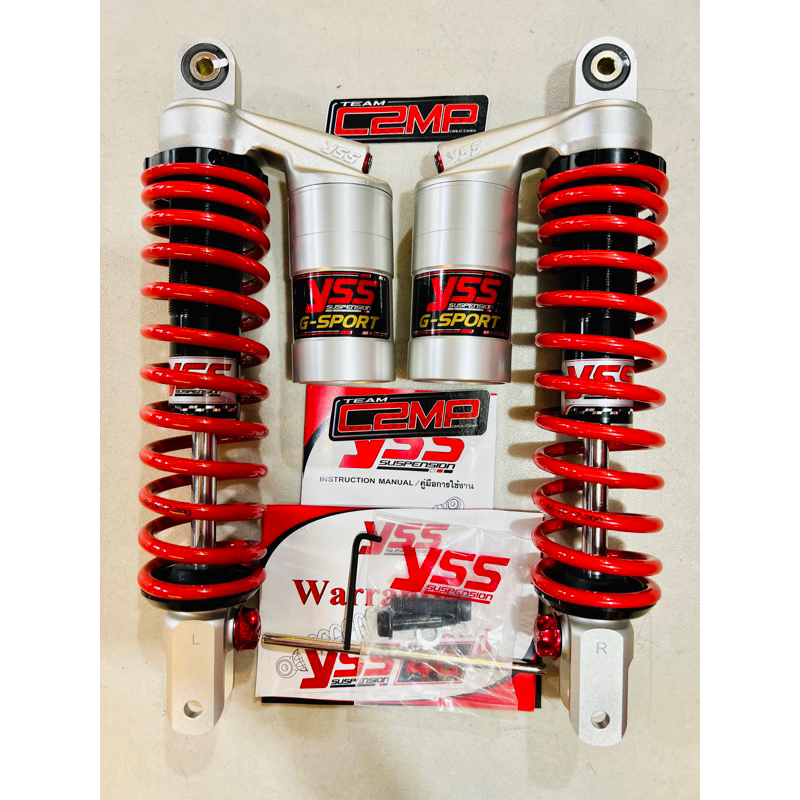 YSS G Sport Red Series Aerox V1 V2 NMAX V1 V2 305mm 310mm Shopee