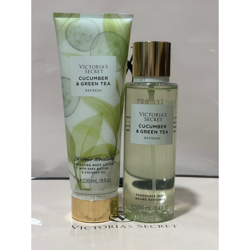 Cucumber Green Tea Set Victorias Secret Shopee Philippines